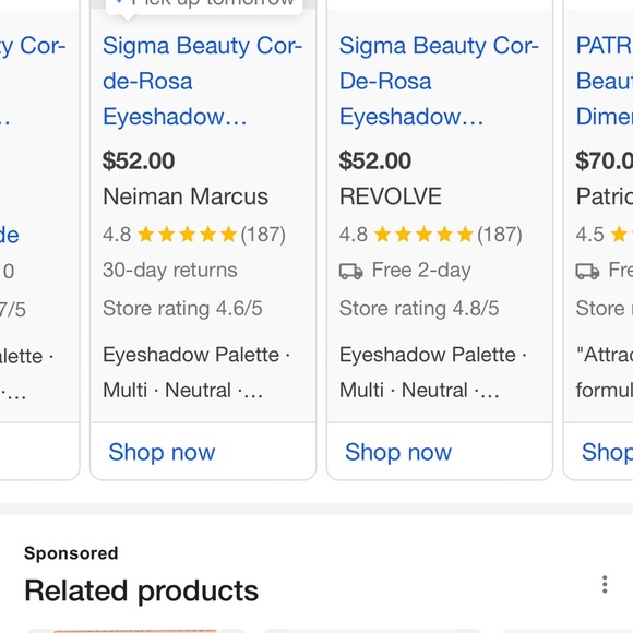 SIGMA COR DE ROSA EYESHADOW PALETTE - Picture 8 of 8